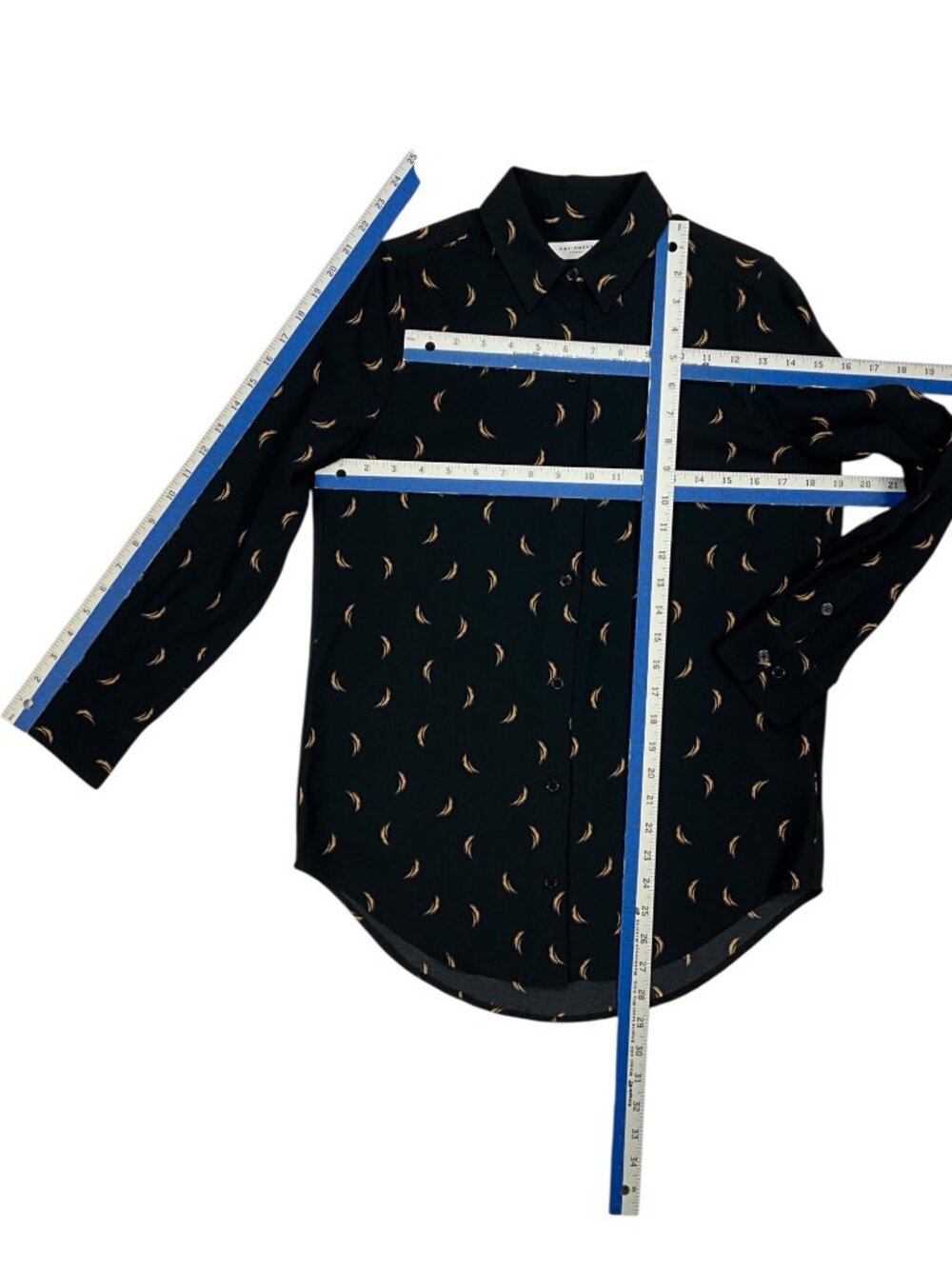 Equipment Femme Button Front Shirt Blouse XS Long Sleeve - Picture 10 of 16